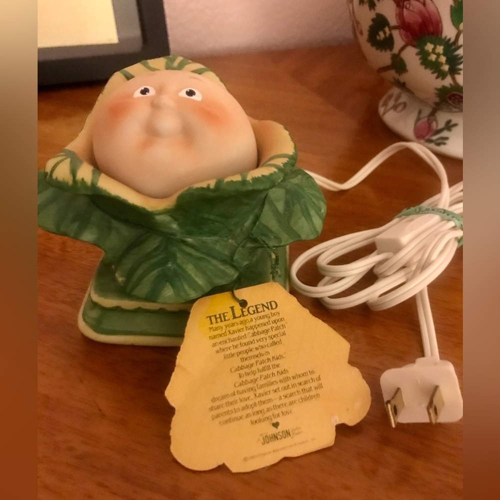 👶🏼 Cabbage Patch dolls VINTAGE 1983 night light 👶🏼